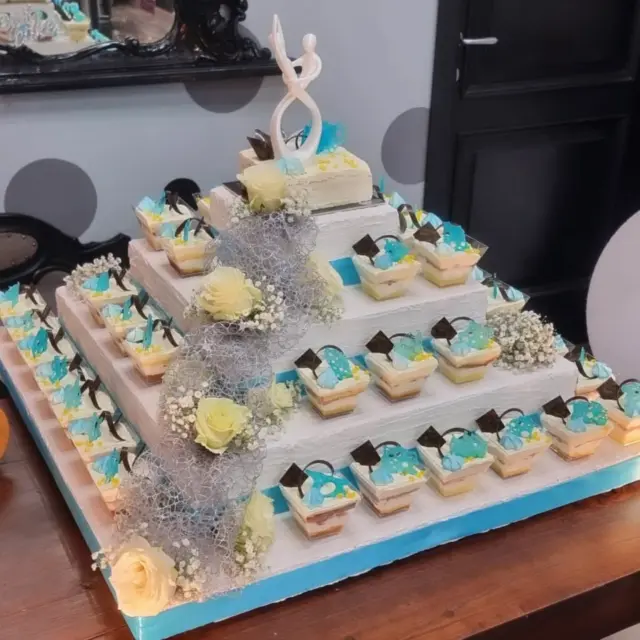 MARCO E AURORA💙
31Maggio2025

#weddingcakes #weddingseason #wedddingcake #tortedecorate #tortenuziali #sposi #pasticceriaartigianale #weddingspecialist #cakedesigner #marcyscake